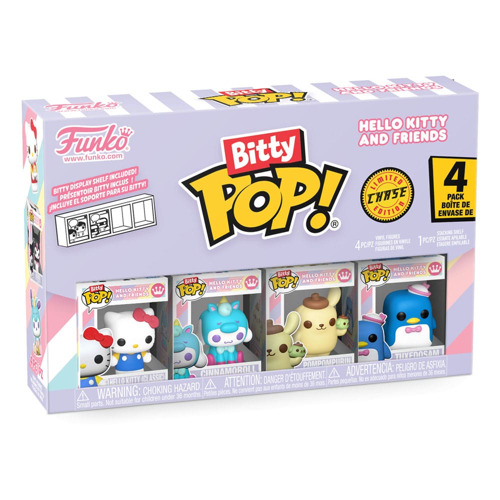 Hello Kitty and Friends Bitty POP! Vinyl Figure 4-Pack Series 1 2 cm