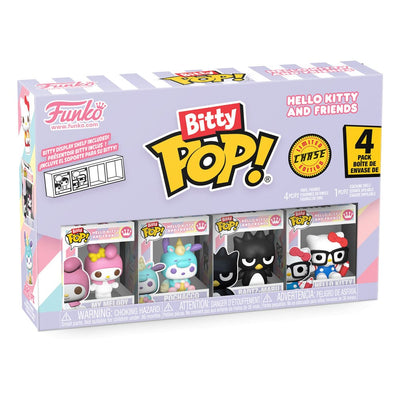 Hello Kitty and Friends Bitty POP! Vinyl Figure 4-Pack Series 4 2 cm