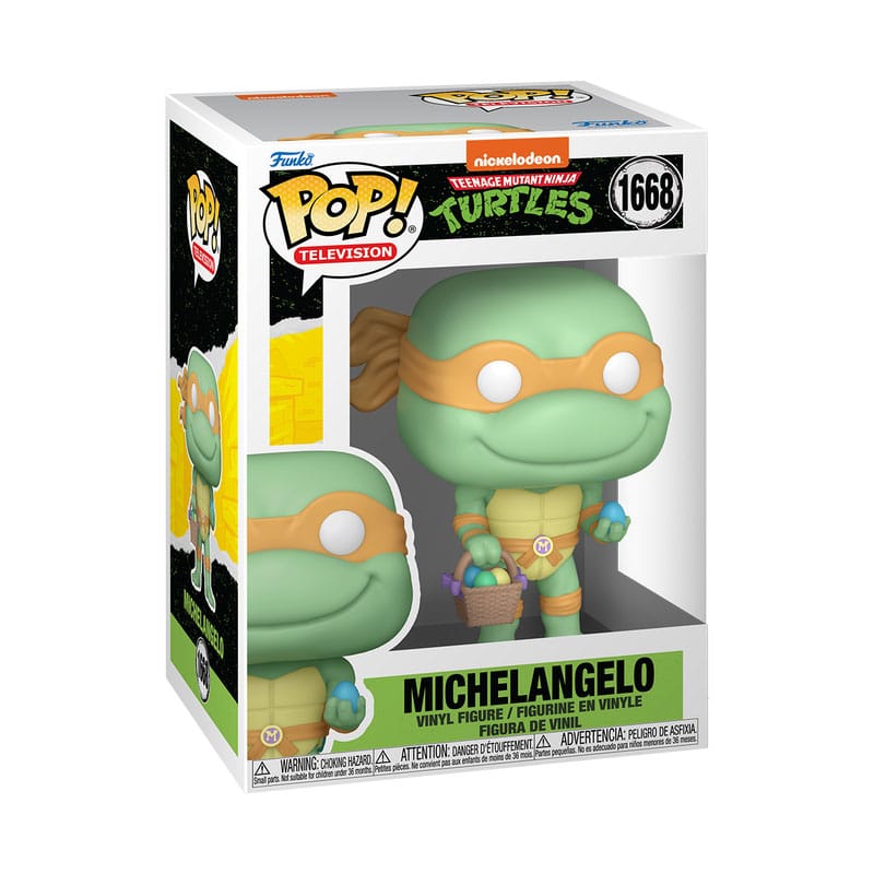 Teenage Mutant Ninja Turtles POP! Vinyl Figure Easter 2025 Michelangelo 9 cm