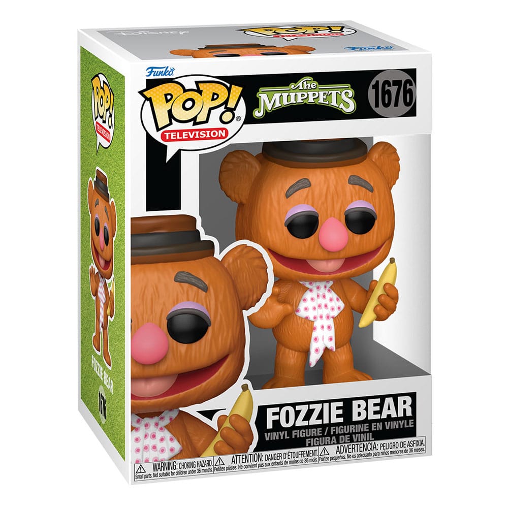 The Muppets POP! Television Vinyl Figure Fozzie Bear 9 cm
