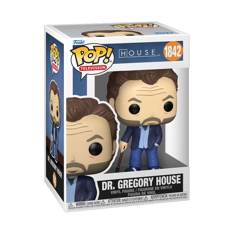House, MD POP! Television Vinyl Figure Dr. Gregory House 9 cm