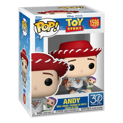 Toy Story POP! Disney Vinyl Figures Andy (30th Anniversary) 9 cm