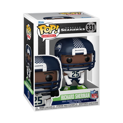 NFL: Legends POP! Sports Vinyl Figure Legends- Richard Sherman(Seahawks) 9 cm