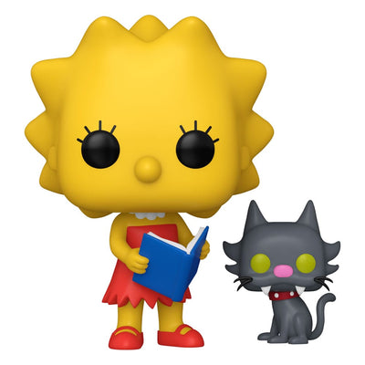 Simpsons POP&Buddy TV Vinyl Figure Lisa & SB 9 cm