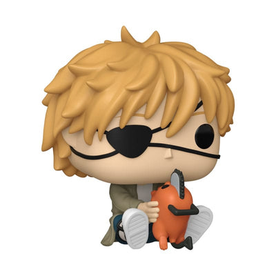 Chainsaw Man POP! Games Vinyl Figure Denji &amp; Moltita 9 cm