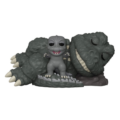 Godzilla Super Sized POP! Movies Vinyl Figure Sleeping Godzilla with Minilla 15 cm