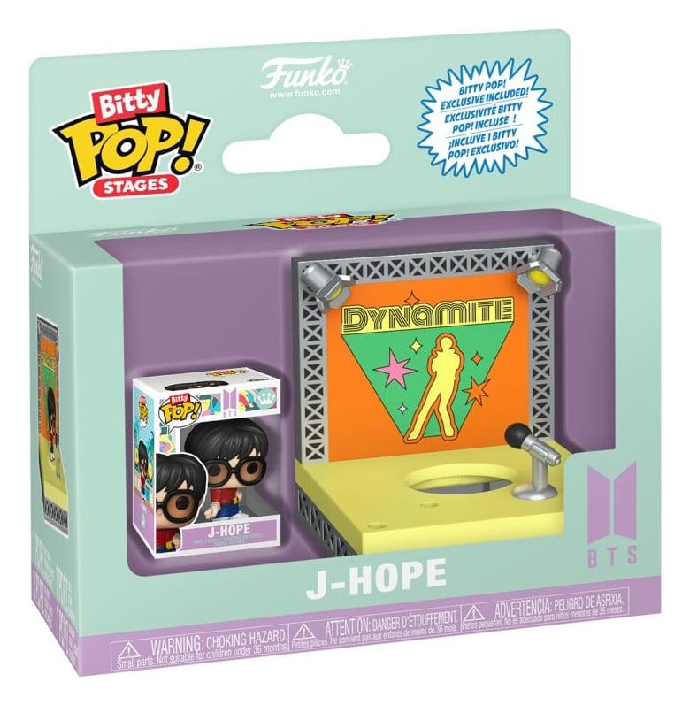 BTS Bitty POP! Stages Vinyl Figure J-Hope (Dynamite) 2,5 cm