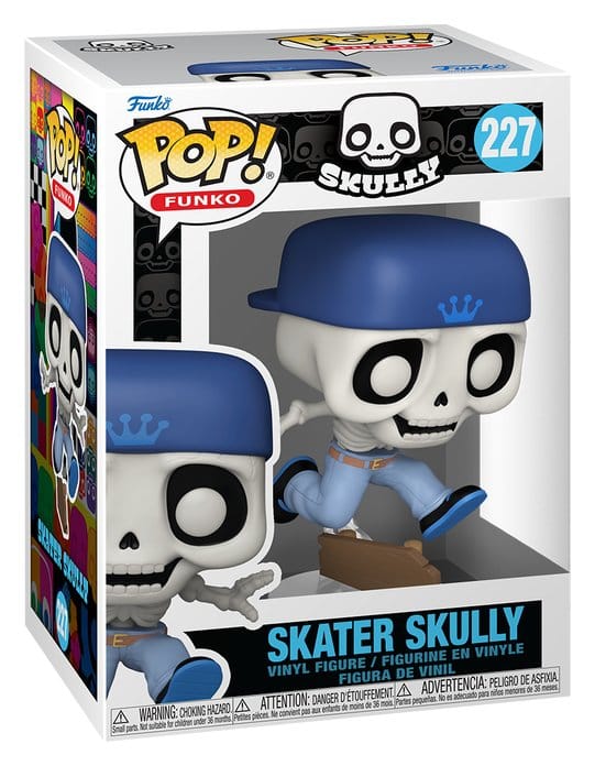 Funko Legacy POP! Icons Vinyl Figure Skater Skully 9 cm