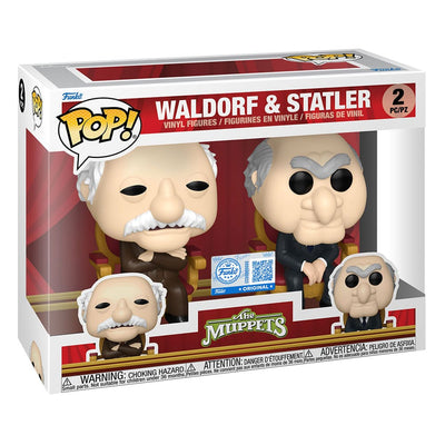 The Muppets POP! Television Vinyl Figures 2-Pack Waldorf & Statler 9 cm