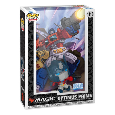 Transformers X MTG POP! Comic Covers Vinyl Figure Optimus Prime (Magic the Gathering) 9 cm