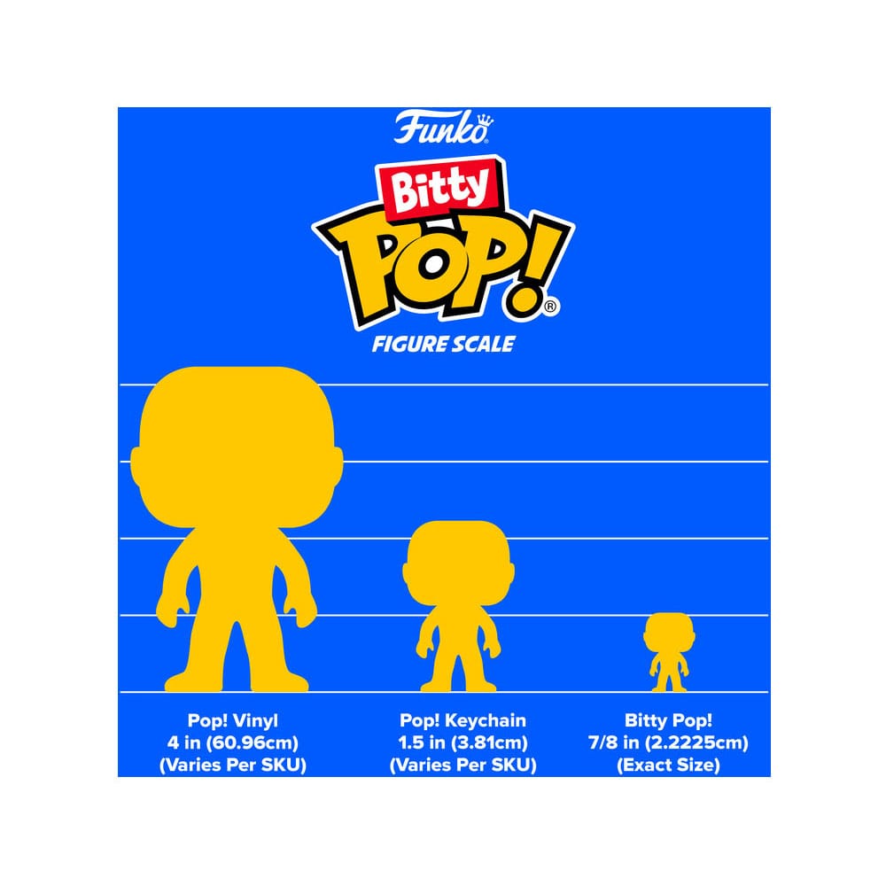 Stranger Things Bitty POP! Vinyl Figure 2-Pack Dustin & Mike 2,5 cm