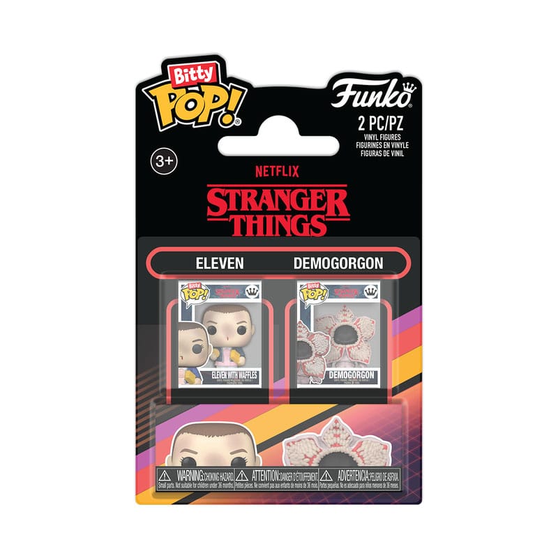 Stranger Things Bitty POP! Vinyl Figure 2-Pack Eleven&amp;Demogorgon 2.5 cm