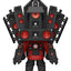 Skibidi Toilet POP! Rocks Vinyl Figure Titan Speakerman 9 cm