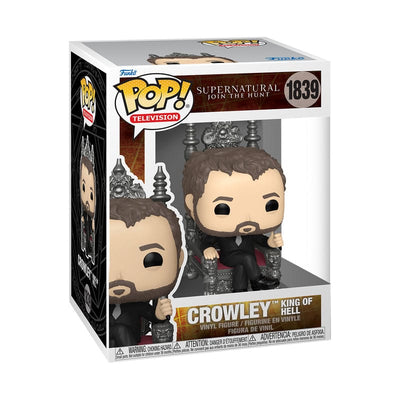 Supernatural POP! Premium Vinyl Figure CrowleyKoH 9 cm