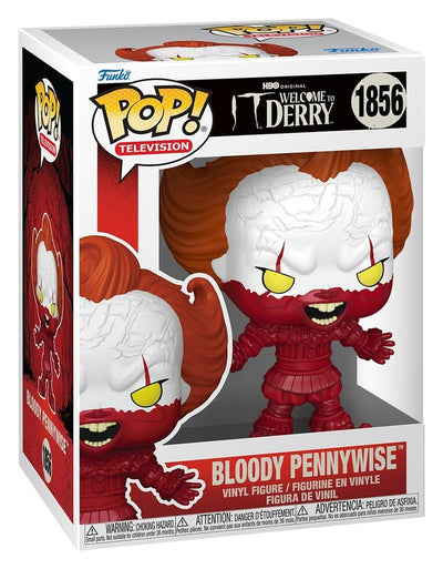 It: Welcome to Derry POP! Television Vinyl Figure Bloody Pennywise 9 cm