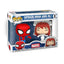 Marvel POP! Vinyl Figures 2-Pack Superhero Couples- SM & MJ 9 cm