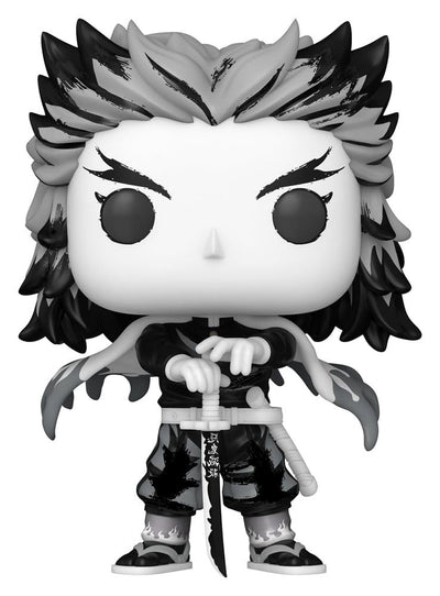 Demon Slayer: Kimetsu no Yaiba POP! Animation Vinyl Figures Rengoku(Sumi-Ink) 9 cm