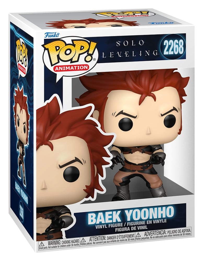 Solo Leveling POP! Animation Vinyl Figure Baek Yoonho 9 cm