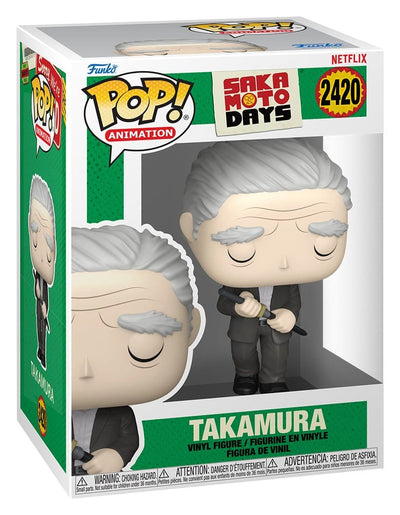 Sakamoto Days POP! Animation Vinyl Figure Takamura 9 cm