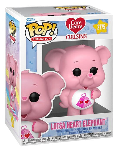 The Care Bears POP! Animation Vinyl Figure Lotsa Heart Elephant 9 cm