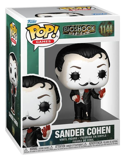 Bioshock POP! Games Vinyl Figure Sander Cohen 9 cm