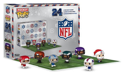 NFL Pocket POP! 24 Day Countdown Advent Calendar