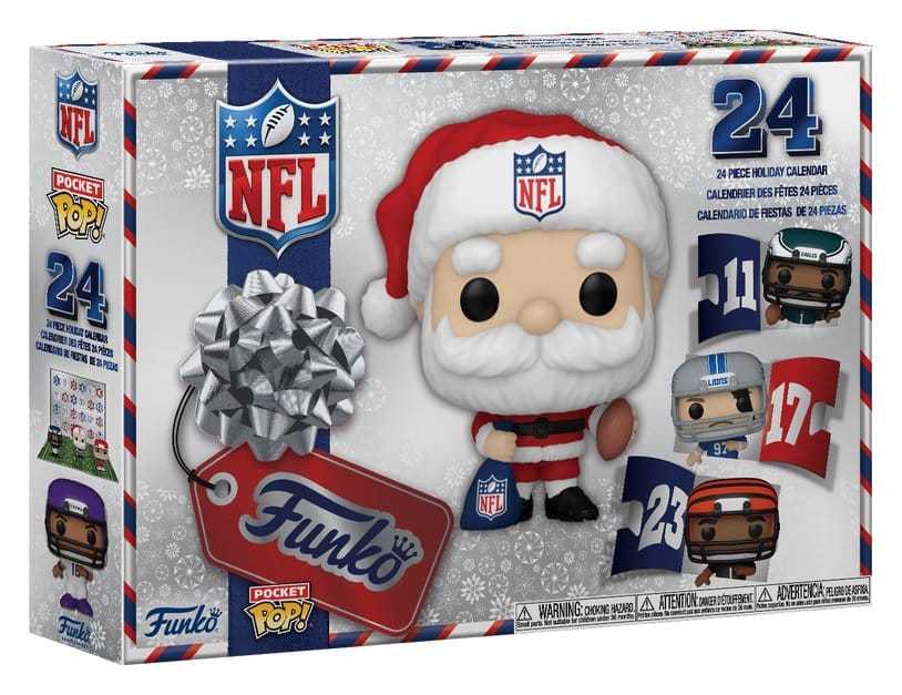NFL Pocket POP! 24 Day Countdown Advent Calendar