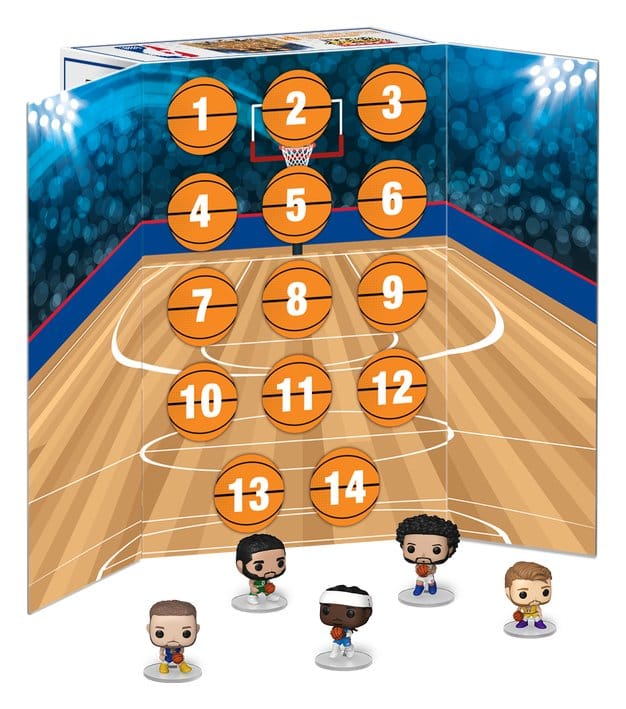 NBA Pocket POP! 14 Day Advent Calendar Countdown