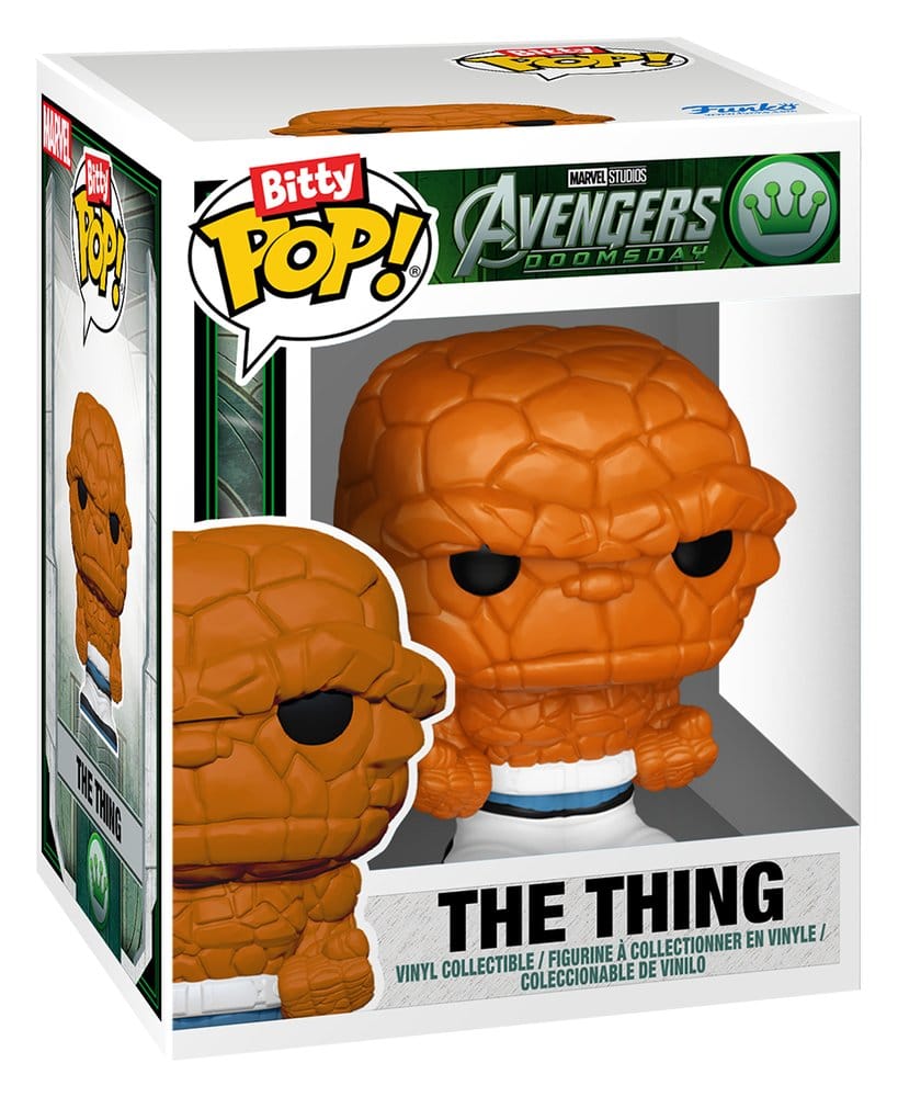 AVD Bitty POP! Rides Vinyl Figure The Thing and Fantastic Four Jumpjet 2 cm