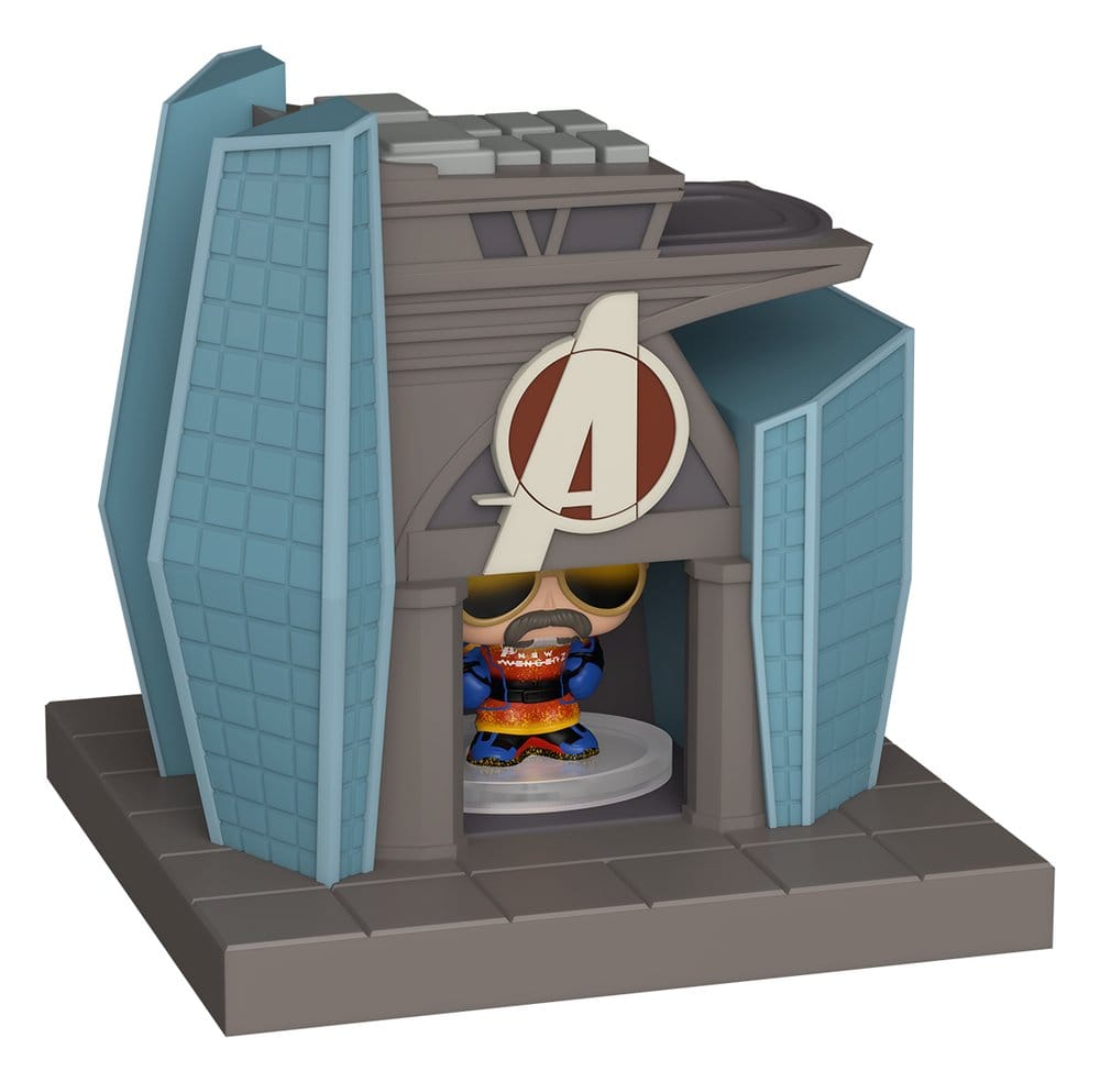 AVD Bitty POP! Towns Vinyl Figure Red Guardian and Avengers Tower