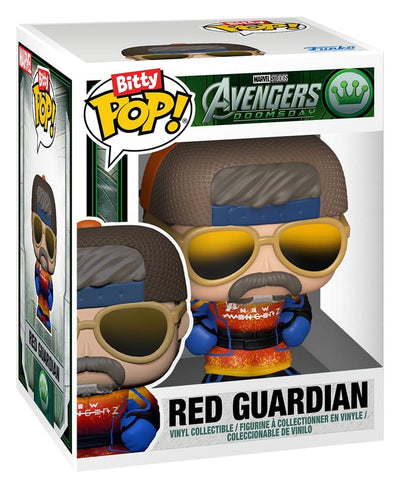 AVD Bitty POP! Towns Vinyl Figure Red Guardian and Avengers Tower