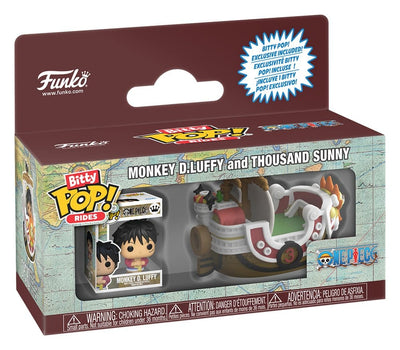 One Piece Bitty POP! Ride Vinyl Figure Thousand Sunny w/Luffy 2,5 cm