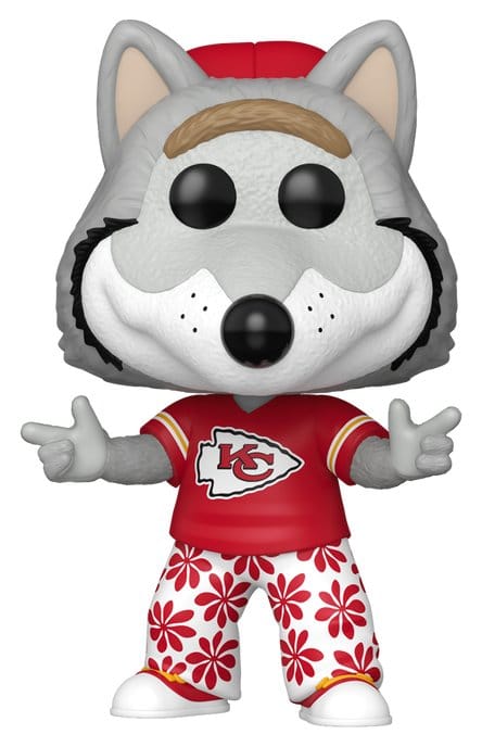 NFL POP! Vinyl Figure Mascots: Chiefs- Wolf 9 cm