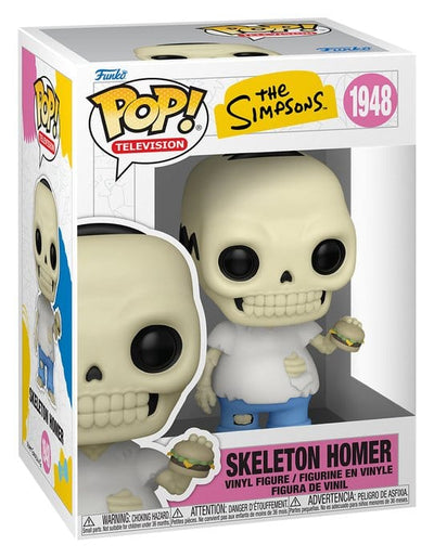 The Simpsons POP! Animation Vinyl Figure Skeleton Homer 9 cm