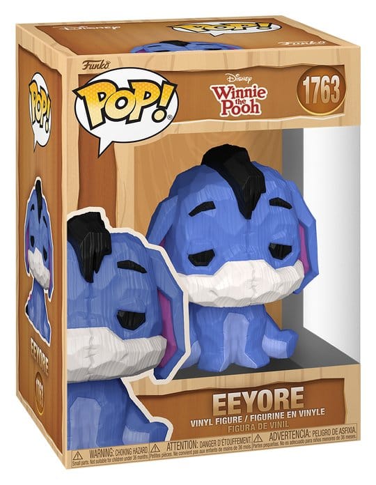 Winnie the Pooh POP! Animation Vinyl Figure Eeyore (Whittled) 9 cm