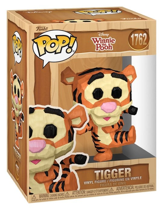 Winnie the Pooh POP! Animation Vinyl Figure Tigger (Whittled) 9 cm