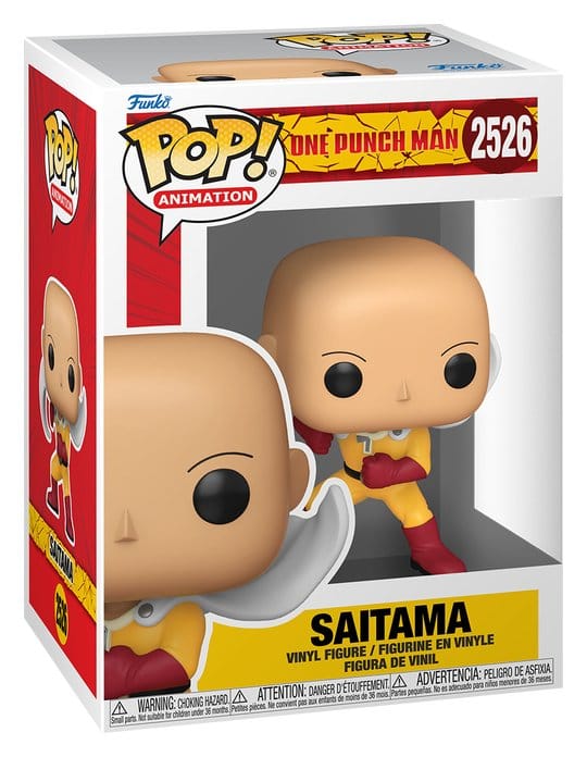 One Punch Man POP! Animation Vinyl Figure Saitama 9 cm