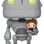 The Iron Giant Super Sized POP! Animation Vinyl Figure Iron Giant w/Hogarth 15 cm