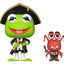 Muppet Treasure Island POP! Pop! & Buddy Vinyl Kermit & Polly 9 cm