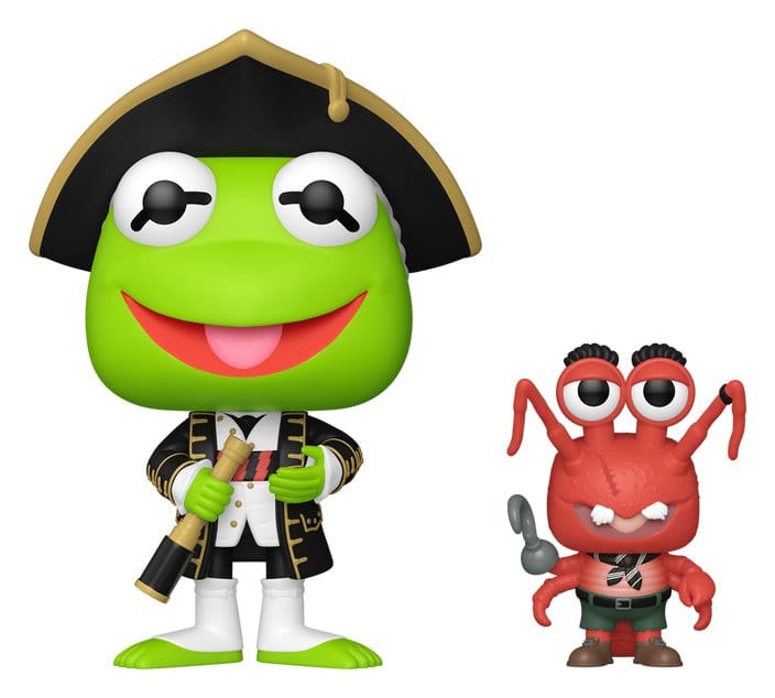 Muppet Treasure Island POP! Pop! & Buddy Vinyl Kermit & Polly 9 cm
