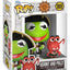 Muppet Treasure Island POP! Pop! & Buddy Vinyl Kermit & Polly 9 cm