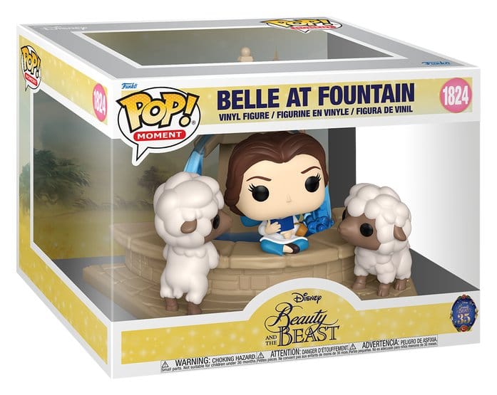 Beauty and the Beast POP! Moment Vinyl Figures Belle at Fountain 15 cm