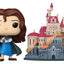 Beauty and the Beast POP! Town Vinyl Figures Belle with Castle 9 cm