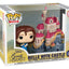 Beauty and the Beast POP! Town Vinyl Figures Belle with Castle 9 cm
