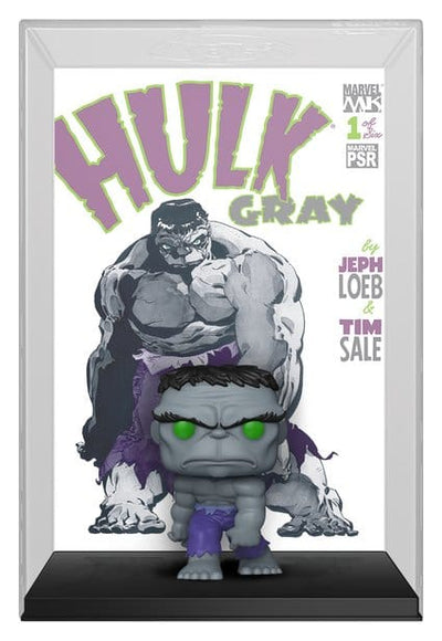Marvel POP! Comic Covers Vinyl Figure Gray Hulk 9 cm