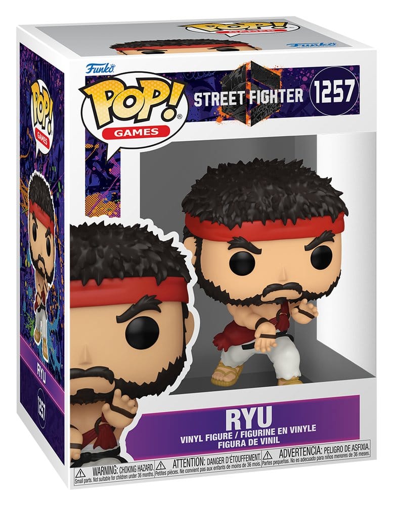 Street Fighter 6 POP! Games Vinyl Figure Ryu 9 cm