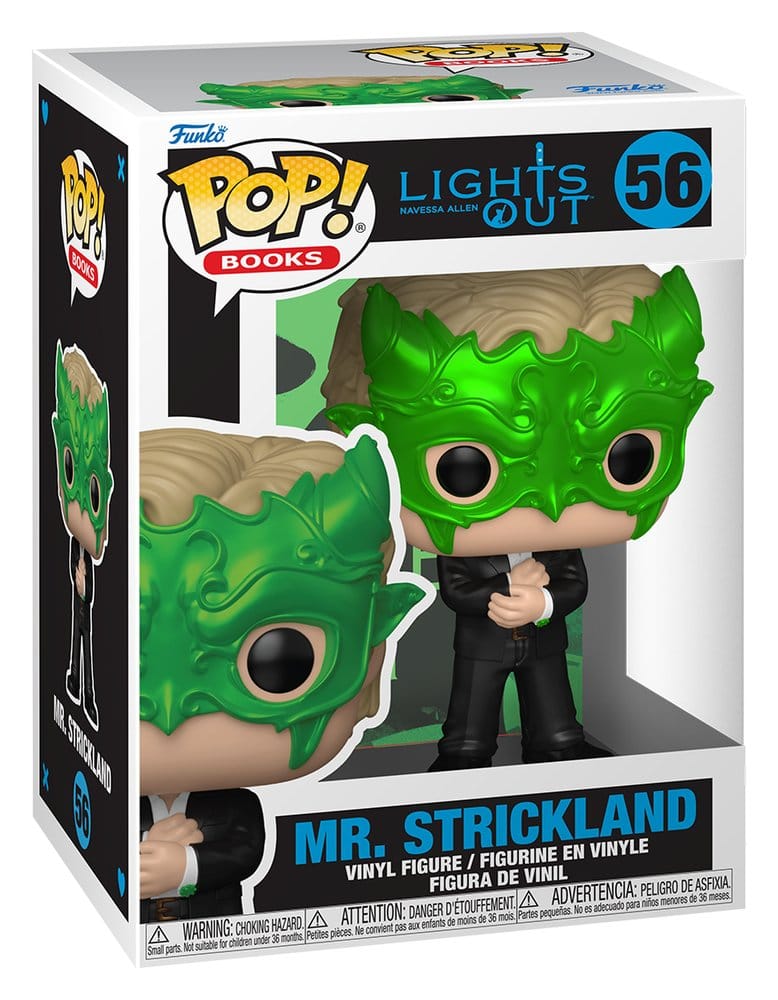 Into the Darkness POP! Books Vinyl Figure Mr. Strickland 9 cm