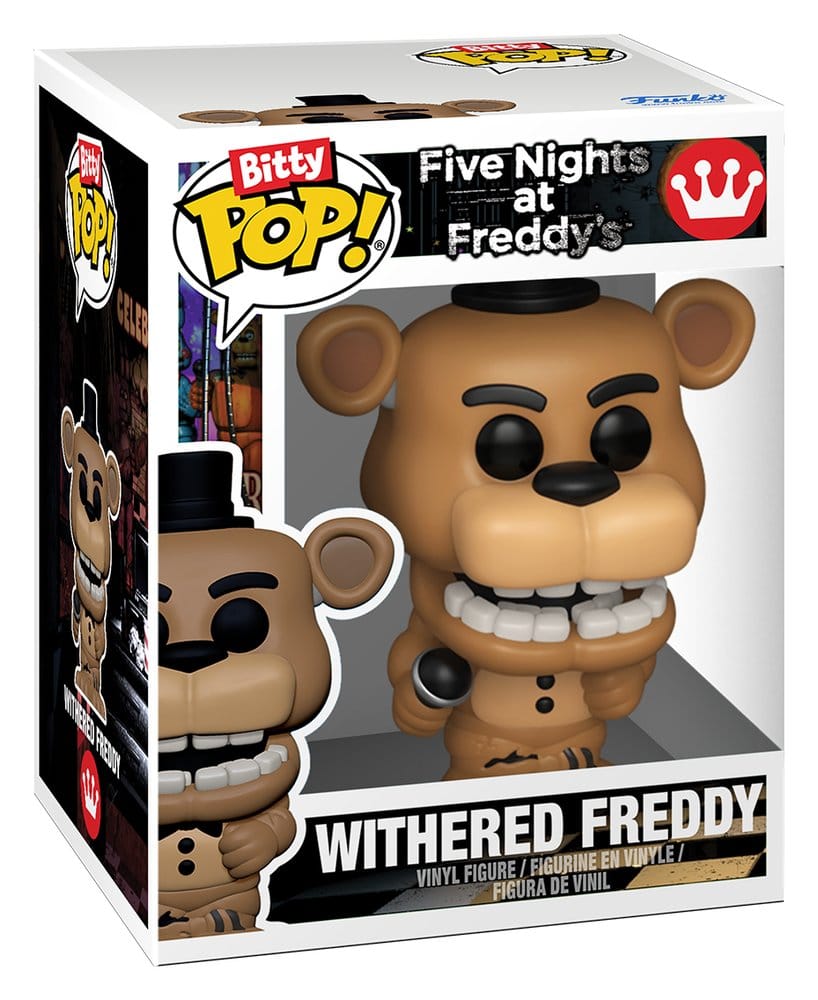 Five Nights at Freddy's Bitty POP! Vinyl Figure 2-Pack Withered Freddy & Sun & Moon 2 cm