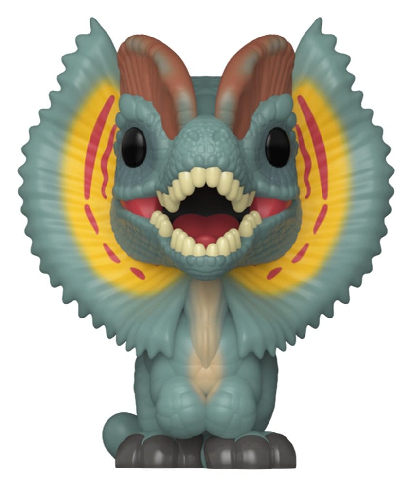 Jurassic Park Bitty POP! Vinyl Figure 2-Pack Tyrannosaurus Fossil & Dilophosaurus 2 cm