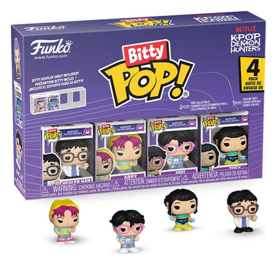 Netflix Bitty POP! Mini Figures 4-Pack Zoey 2 cm